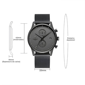 Relógio Minimalista - William Elegance